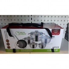 RS-SS12A ROYAL SWISS Set oale din inox cu capac, 1..